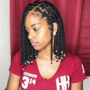 26. Mini Braid Hairstyle ​