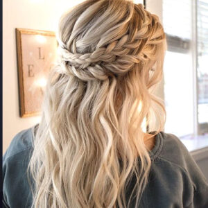 9. Half Up, Half Down Hairstyle​