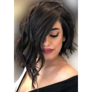Wavy Asymmetrical Bob​
